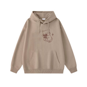 Brown Cute Hoodie